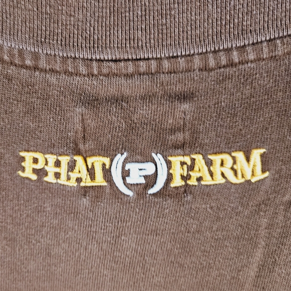 PHAT FARM | vintage striped short sleeve polo shirt - Picture 5 of 8